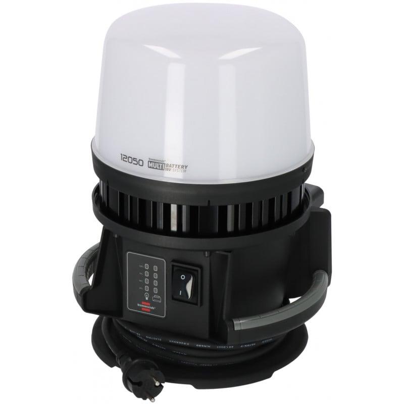 Projecteur de chantier LED Multi Battery 360° 12050 MH hybride, 12000lm, IP54 - Brennenstuhl | 1173700003_0