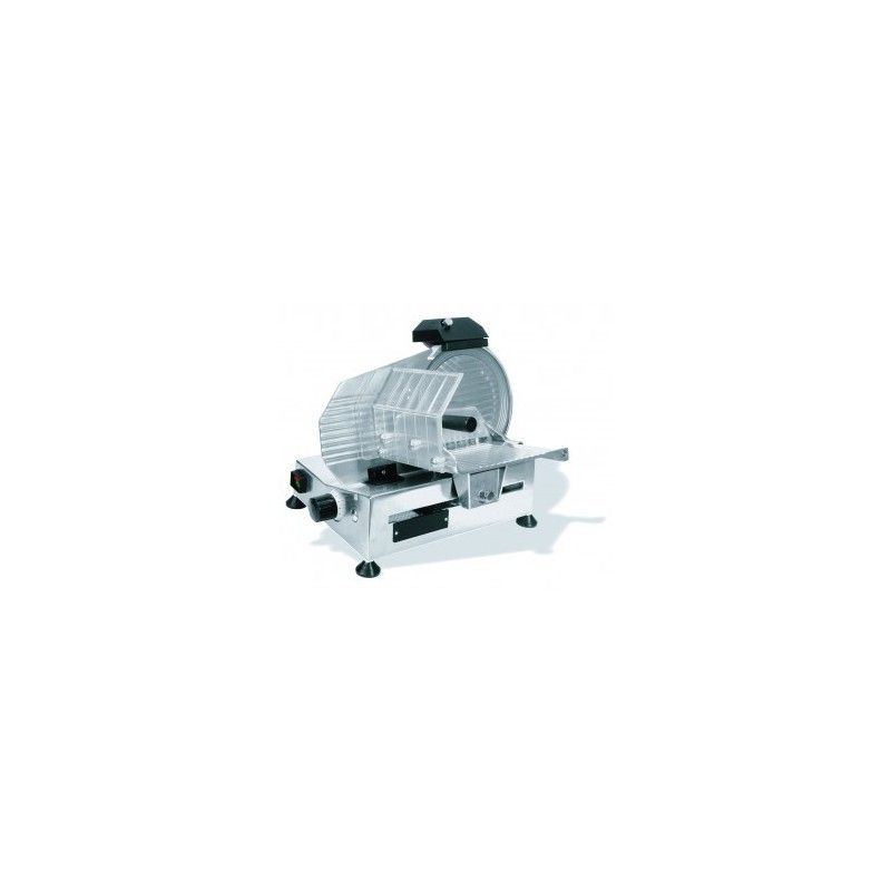 Pz158 - Trancheuse à viande professionnelle - 120 W - Lame inox - Dimensions 445 x 445 x 457 mm_0