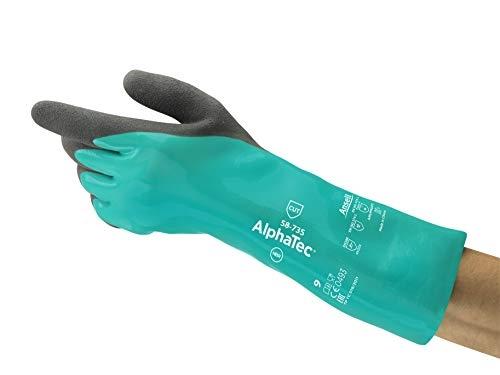ANSELL AlphaTec 58-735 - Gants de travail en nitrile, résistants aux coupures et produits chimiques_0