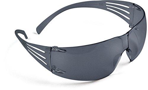Lunettes de sécurité 3M SecureFit 200 - Fumée - Anti-rayures et anti-buée - Protection UV_0