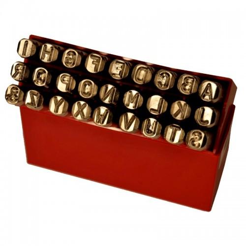 ALPHABETS À FRAPPER À GAUCHE - HAUTEUR 10 MM BRICOZOR