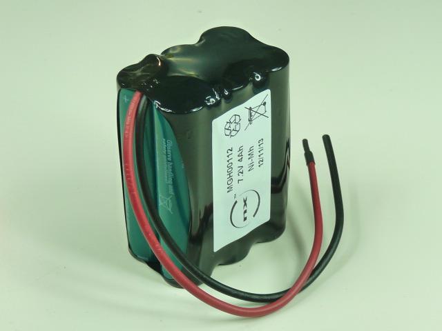 Batterie Nimh 6x 4/3A 6S1P ST2 7.2V 3.8Ah F150 - Marque NX - Quantité 1_0