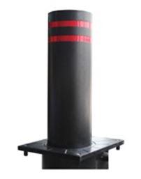 Borne escamotable semi-manuelle BAM en acier - 220x600 mm - Conforme normes NF98-310 et PMR_0
