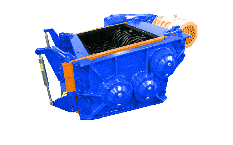 Broyeur industriel 3 arbres 3K 60 - 60 HP - moteur électrique pour déchets industriels_0