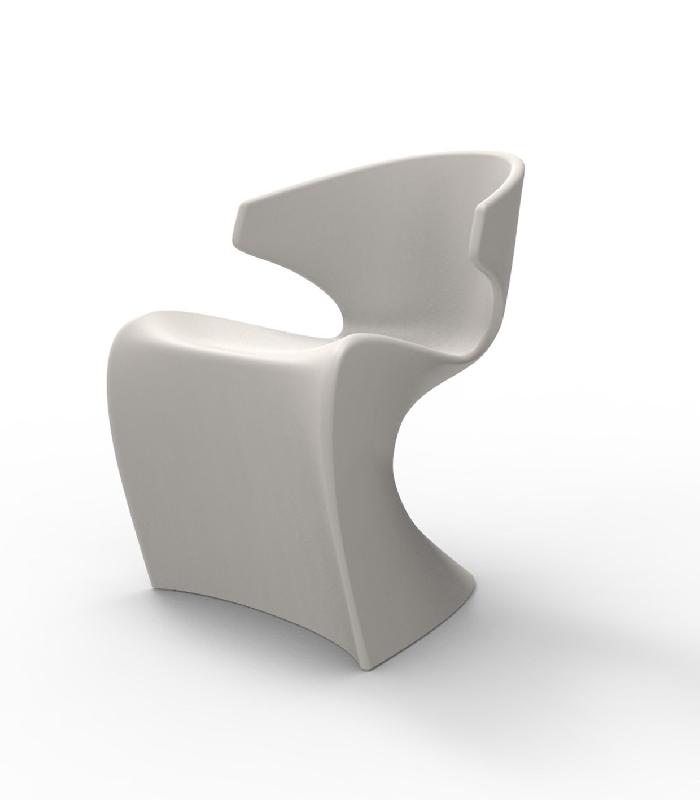 Chaise design in & out WING - écru_0