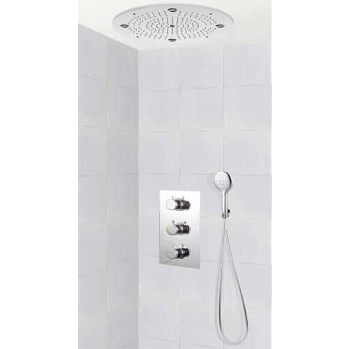 COLONNE DE DOUCHE ENCASTRABLE PLAFOND AVEC MITIGEUR AREZZO SARODIS