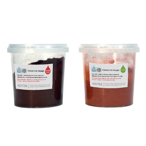 Colorants et fluorescéine pour le repérage des cours d'eau ou des fuites dans les canalisations_0