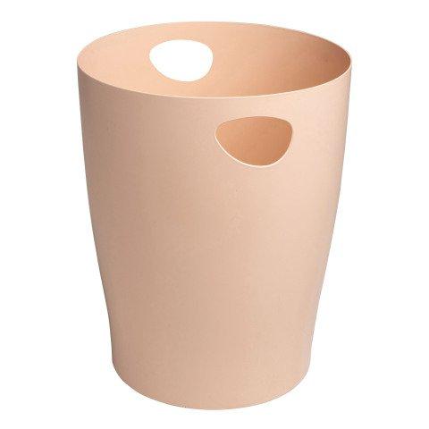 CORBEILLE À PAPIER ECOBIN EXACOMPTA COULEUR ROSE PASTEL