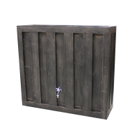 CUVE À EAU DÉCORATIVE ET MURALE RECTANGULAIRE 300 L