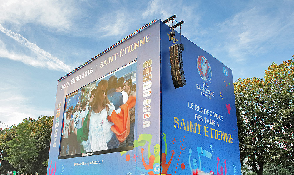 Echafaudage BRIO pour support d'écrans de grandes tailles_0