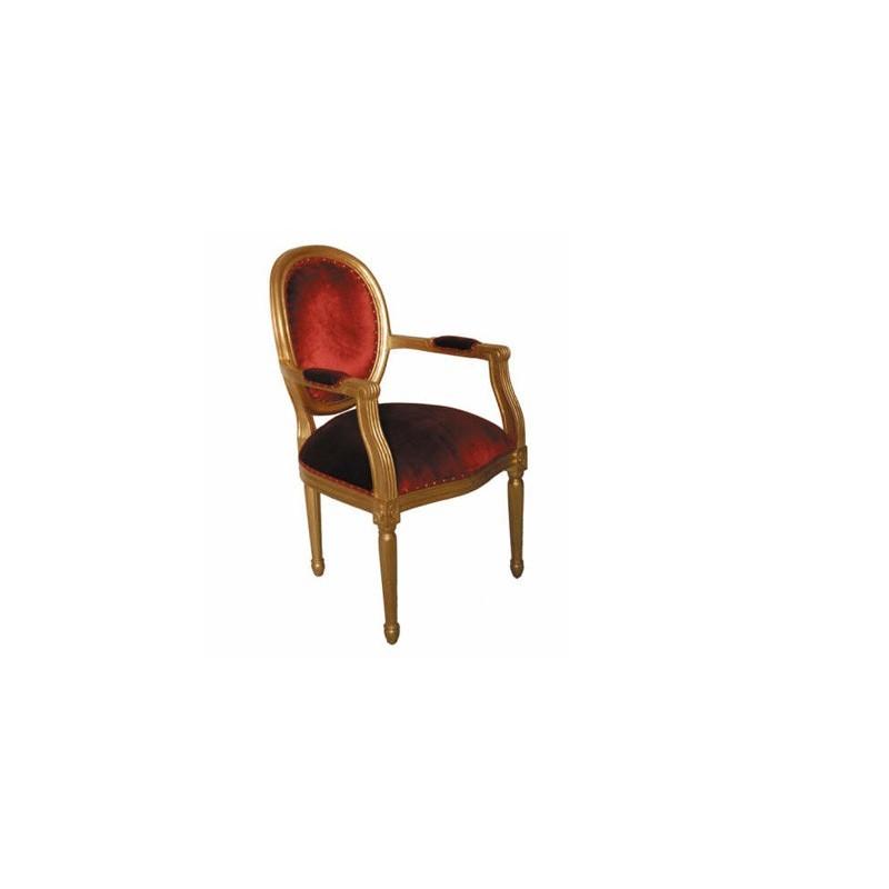 FAUTEUIL CABRIOLET LOUIS XVI