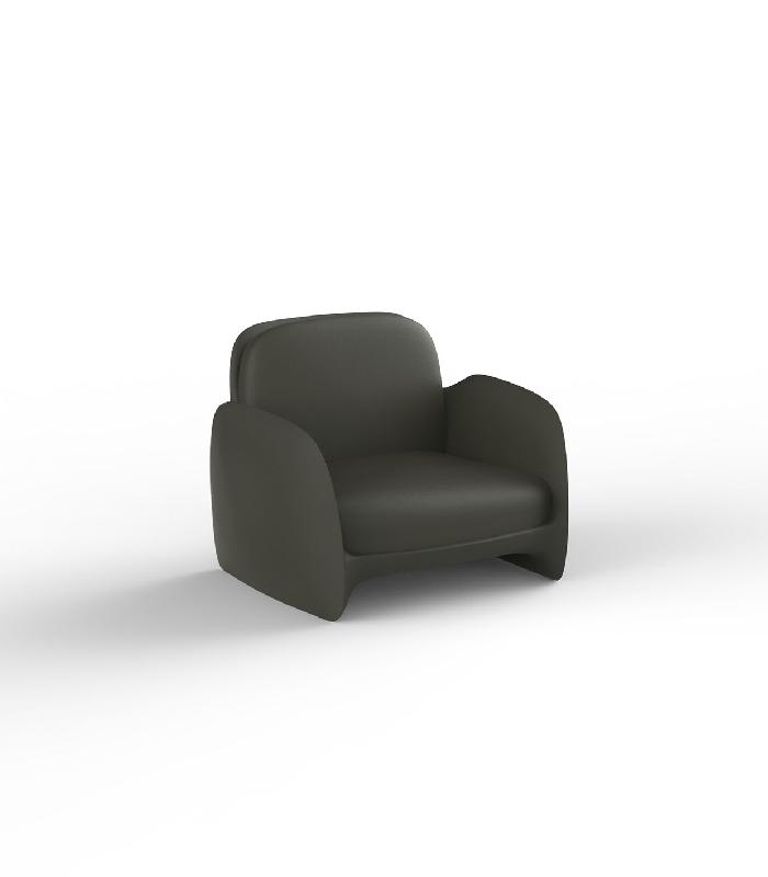 Fauteuil lounge in & out PEZZETTINA - anthracite_0