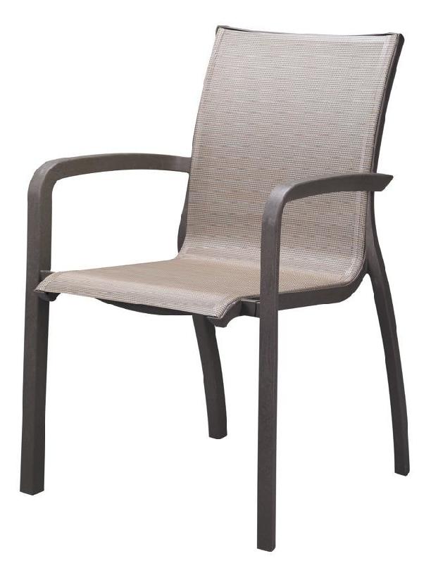 Fauteuil Stella - châssis en aluminium - assise en toile - disponible en divers coloris_0