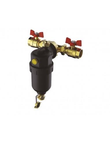 Filtre magnétique pour aérothermie et chaudières 12.000 gauss - protection et assainissement des conduites d'eau de chauffage_0