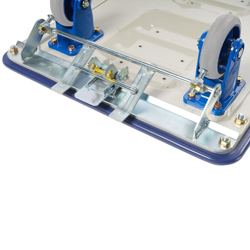 Frein pour chariot Prestar - Kit de freins à fixer sous le chariot - 65x150x560mm - Marque Rolléco_0