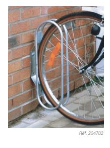 Griffe orientable ou fixe pour vélos - Structure en acier galvanisé Ø16 mm - jesignale_0