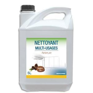 Bidon de 5 litres - Nettoyant désodorisant multi-usages pour sols et surfaces dures - Parfum pin - Fabriqué en France_0