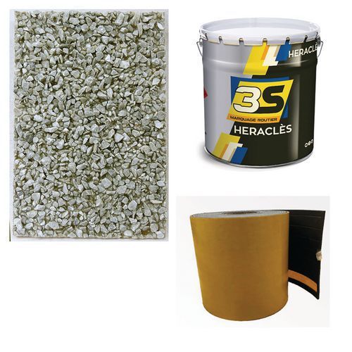 KIT POCHOIR POUR BAO BANDES CONTINUES GRIS - HANDINORME