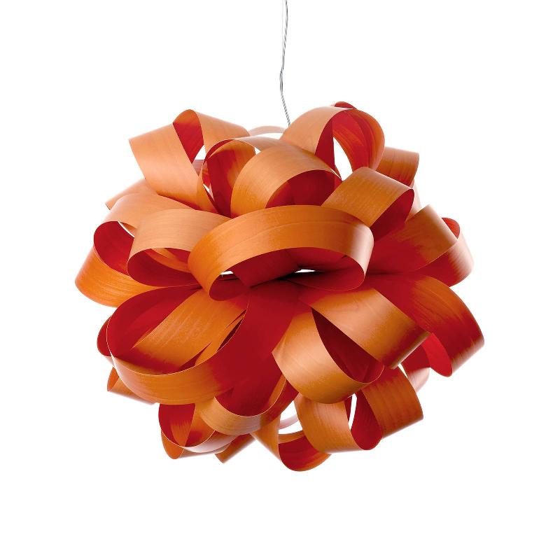LZF LAMPS LZF AGATHA BALL SUSPENSION, 84X80 CM, ORANGE