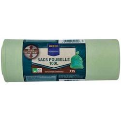 METRO Professional Sac poubelle 100 L x 15 - 3439496802640_0