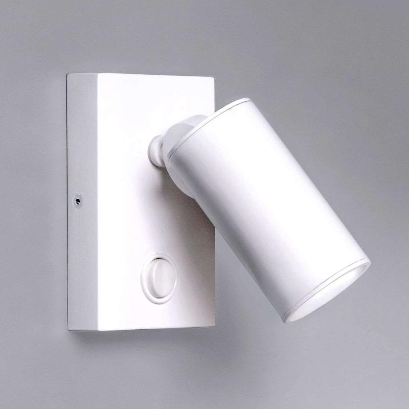 MILAN ILUMINACIÓN MILAN HAUL APPLIQUE LED ANGULAIRE 1 LAMPE BLANCHE