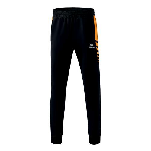 PANTALON DE SURVÊTEMENT - ERIMA - WORKER SIX WINGS NOIR/ORANGE