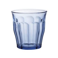 Paquet 12 pack 6 verres 31 cls. Eau picardie marine duralex - bleu verre 13550190501114_0