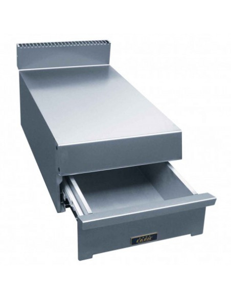 Plan neutre CAPIC avec tiroir - Gamme AVEN - Dessus inox AISI 430 - Réf. W540604_0