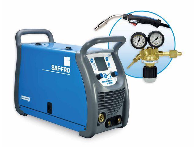 Poste à souder professionnel PRESTOMIG 210 MP - SAF-FRO - w100000009 - 609696 - compact, léger, multi-procédés MIG-MAG, TIG, électrode enrobée_0