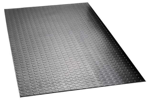 Tapis caoutchouc pastillé antidérapant Ø22 mm - Vente au mètre linéaire - Largeur 1200 mm_0