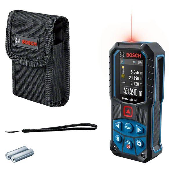 Télémètre laser GLM 50-27 C Professional Bosch - 2x1,5V - Rouge - Bluetooth IP65 - 773652_0