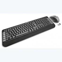 TRUST ENSEMBLE CLAVIER & SOURIS SANS FIL MULTIMEDIA TECLA 18043