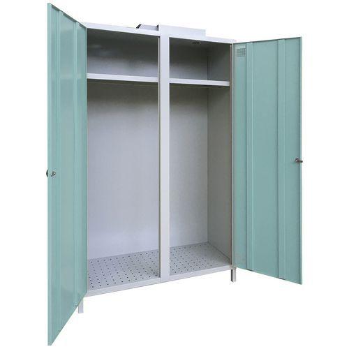 VESTIAIRE DE DÉSINFECTION OZONE GRIS / AMANDES - AKAZE