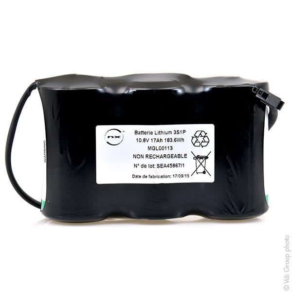 BATTERIE LITHIUM 3XD LS33600 3S1P ST1 10.8V 17AH MOLEX_0