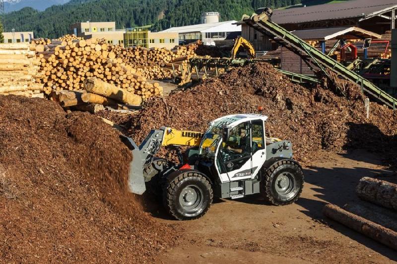 Chariot télescopique Liebherr T 32-7s - 100 kW - Hauteur de levage 6,9 m - Charge utile 3200 kg_0