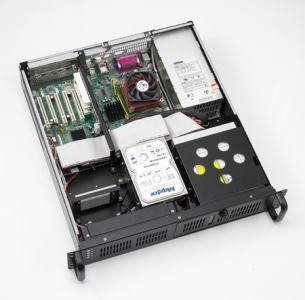 Châssis 2U rackable - ACP-2010MB-25D - Carte mère ATX/MicroATX - Ventilation optimale et alimentation 350W_0