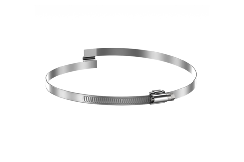 Colliers spéciaux pour flexibles - Disponibles en divers diamètres - Matériaux galvanisé & acier inoxydable_0