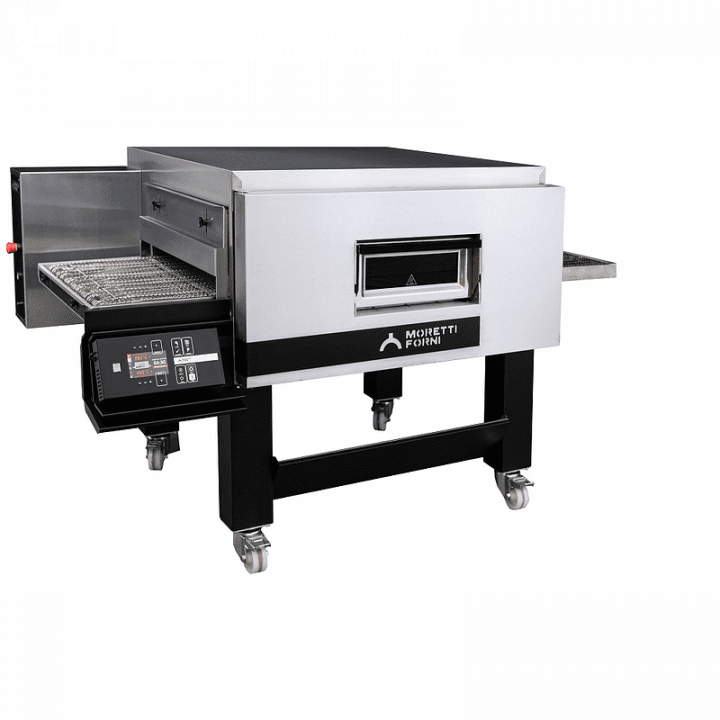 Four inox à convoyeur électrique 125 pizzas de (Ø)330 mm ou 48 pizzas de (Ø)450 mm par heure, 17 800 W, 400 V - TRI_0