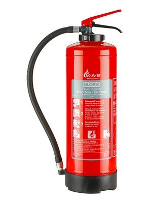 Gloria - extincteur à poudre P 9 Standard - 9 kg - rechargeable - protection contre le gel jusqu'à -30°C - réf. P 9 S_0