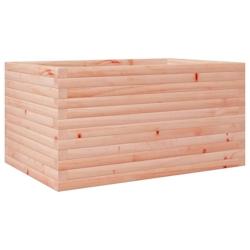 Helloshop26 - Jardinière bac lit surélevé plantes fleurs terrasse jardin 90 x 60 x 46 cm bois massif de douglas marron 02_0038022 - 3000214023427_0