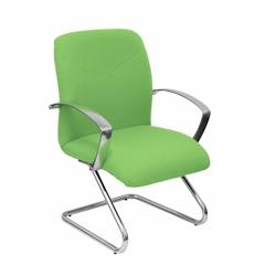 Piqueras y Crespo Sillón Caudete confidente patín bali verde pistacho - vert multi-matériau 117CPBALI22_0