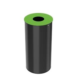 Rossignol - Poubelle de tri ouverture calibrée 50L NEOTRI - vert - vert métal 52304_0