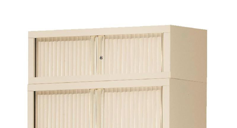 Réhausse pour armoire à rideaux beige_0