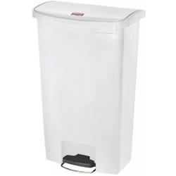 Rubbermaid Slim Jim Front Step Seau à pédale blanc 68L - blanc 0086876224030_0