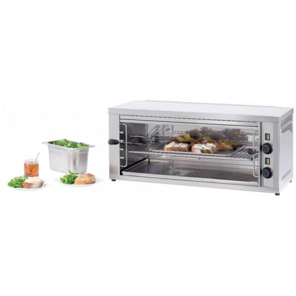 Salamandre cuisine position amovible GM en acier inoxydable 3200 W_0