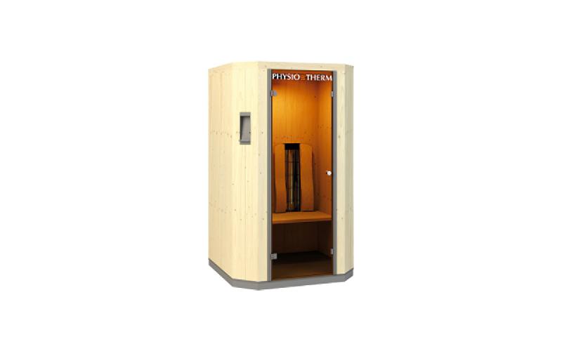 Cabine de sauna infrarouge - Ergo Vital 2 Luxe Pro - 2 places - Bois d'épicéa - 1540W_0
