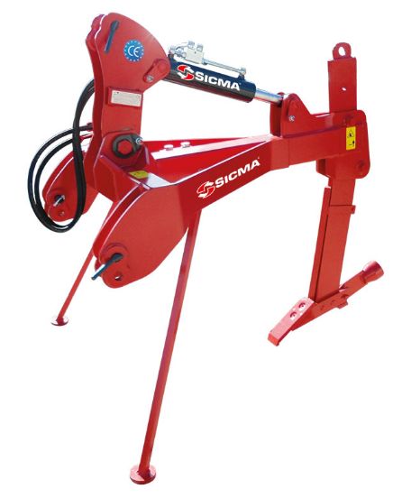 Draineuses agricoles SRD - Sicma - série fixe et rabattable hydraulique avec boulon de sécurité_0