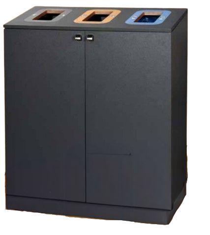 Support pour sacs poubelle pour îlots de tri et armoire à déchets ou système Longopac® BIN MULTI (sacs chaussettes)_0