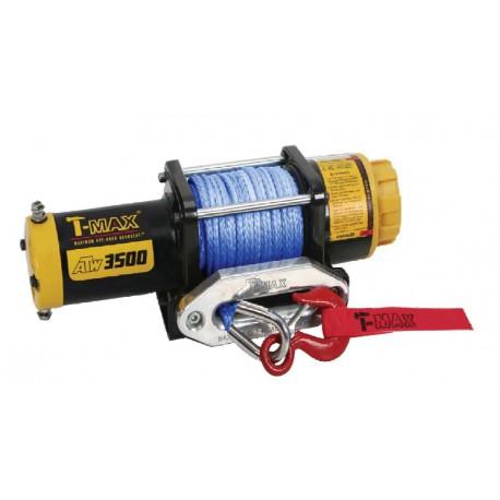 Treuil électrique T-Max ATW Pro 12V - 1588 kg - corde synthétique Dyneema SK75_0