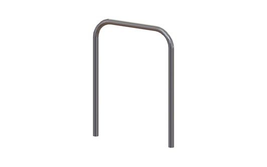 Arceau urbain Leon - Velopa - acier inoxydable 316 brossé - entraxe 600 mm - multifonctionnel pour vélos_0